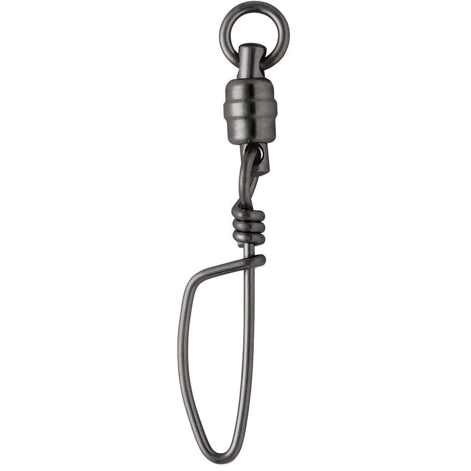 VMC BSHBTSS Black Stainless Steel Heavy - Duty Ball Bearing Tournament Snap Swivel 6 - 320lb *1 - Pack - Get Tight Gear