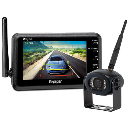 Voyager WiSight 2.0 - 4.3" Monitor w/Camera - Wireless - Get Tight Gear