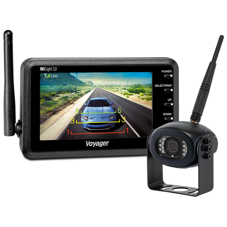 Voyager WiSight 2.0 - 4.3" Monitor w/Camera - Wireless - Get Tight Gear