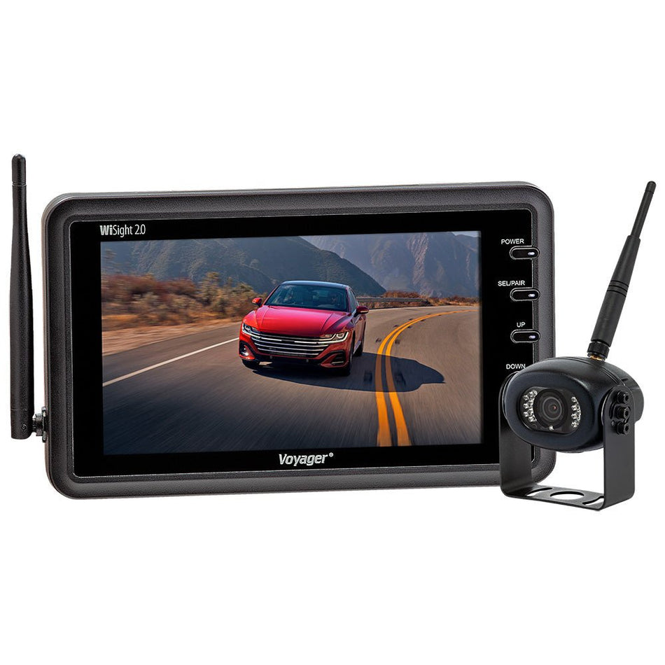 Voyager WiSight 2.0 - 7" Monitor w/Camera - Wireless - Get Tight Gear