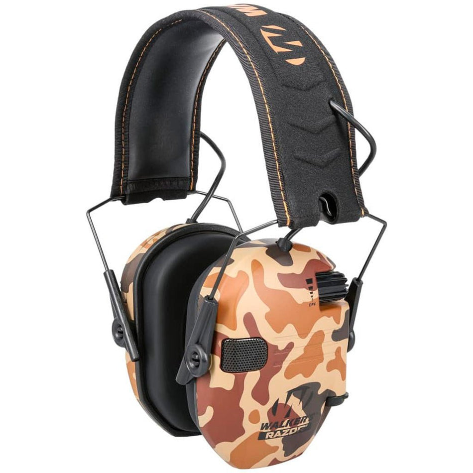 Walkers Razor Slim Electronic Muff Duck Camo - Get Tight Gear