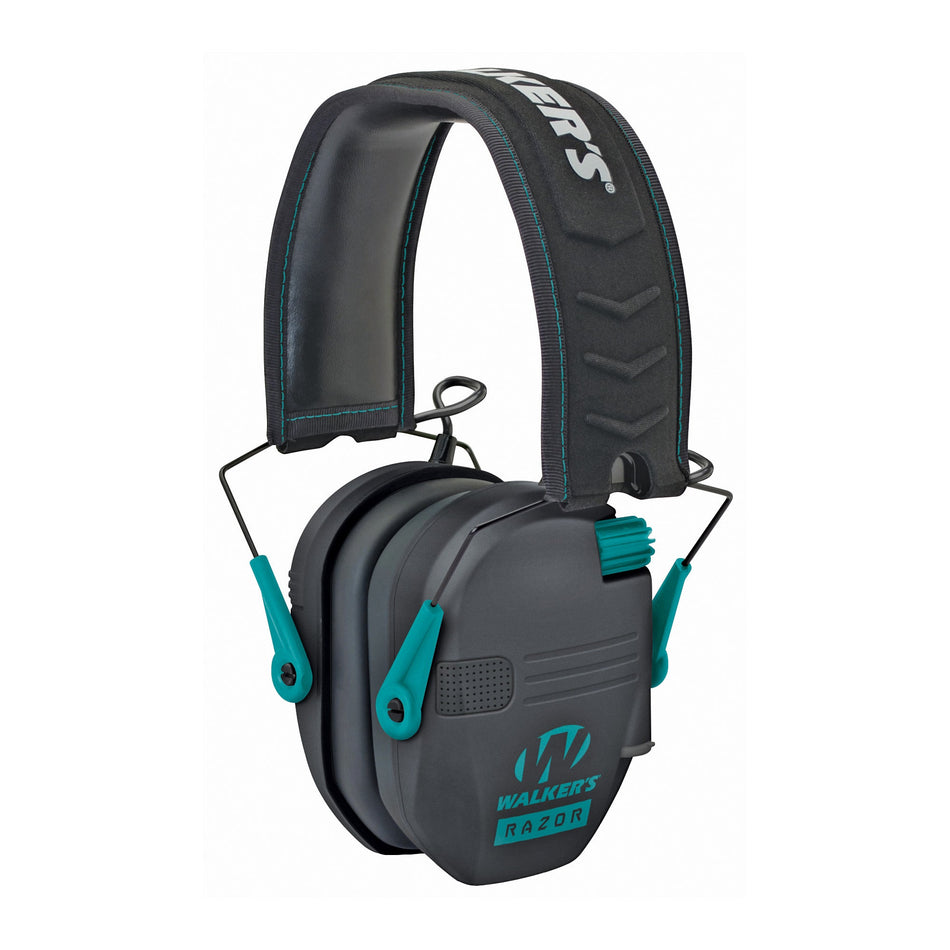 WALKER'S RAZOR SLM ELEC MUFF BLK/TEA - Get Tight Gear