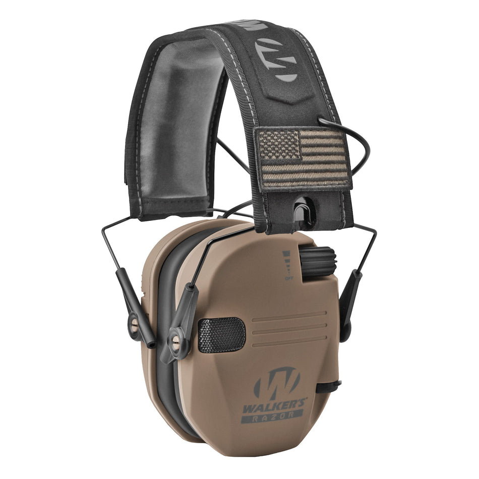 WALKER'S RAZOR SLM ELEC MUFF FDE FLG - Get Tight Gear