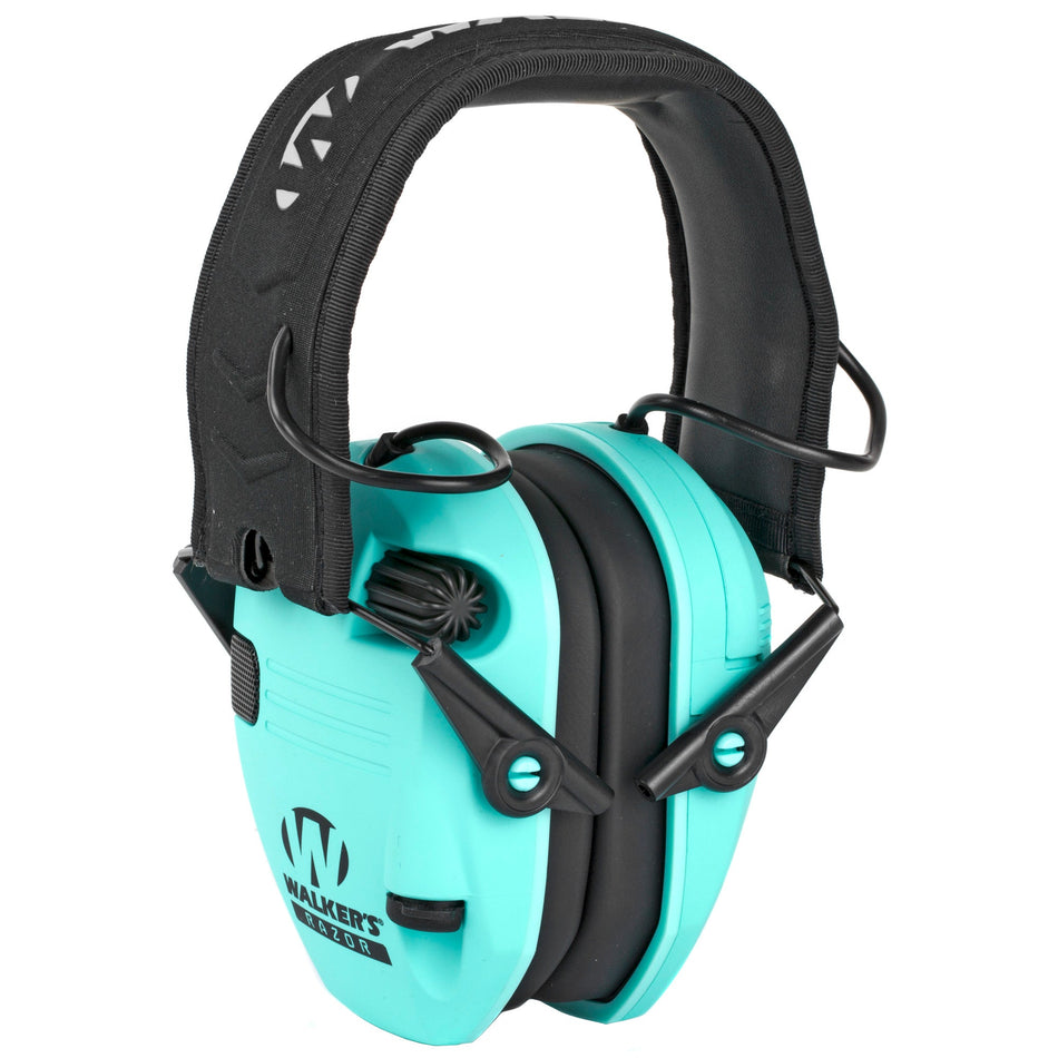 WALKER'S RAZOR SLM ELEC MUFF TEAL - Get Tight Gear