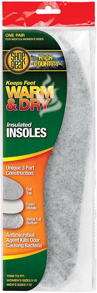 Warm And Dry Insulated Insoles - Get Tight Gear