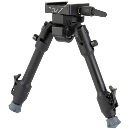 WARNE SL ARCA RAIL PREC BIPOD BLK - Get Tight Gear
