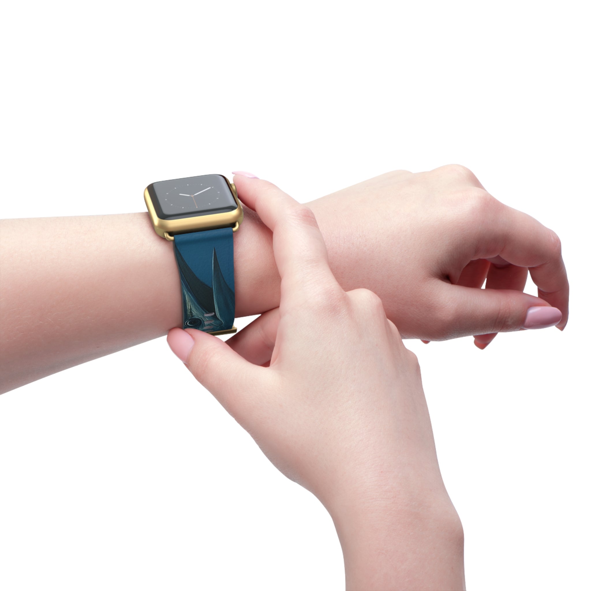 Watch Band - Blue Marlin Design - Get Tight Gear