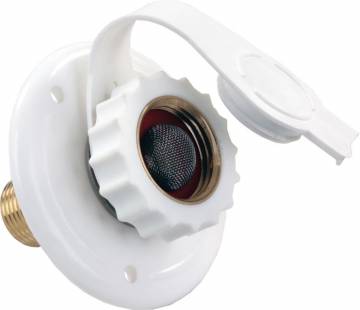 WATER FLANGE WHIT PLASTC - Get Tight Gear