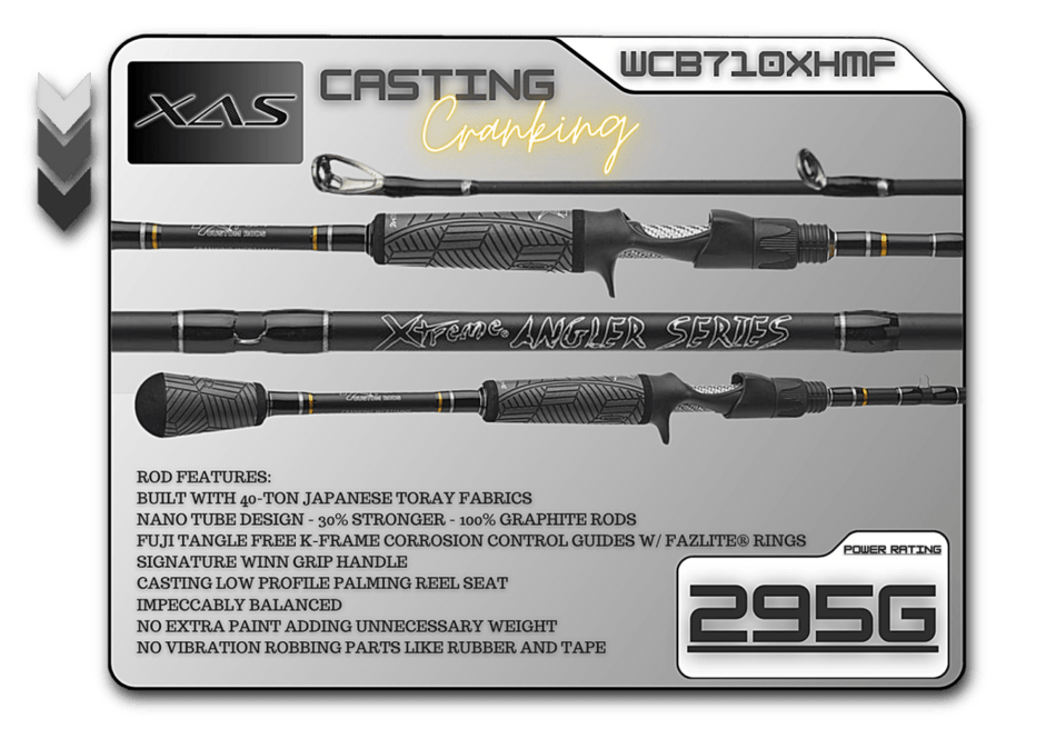 WCB710XHMF 7'10" Xtra - Hvy Mod - Fast **Cranking** - Get Tight Gear