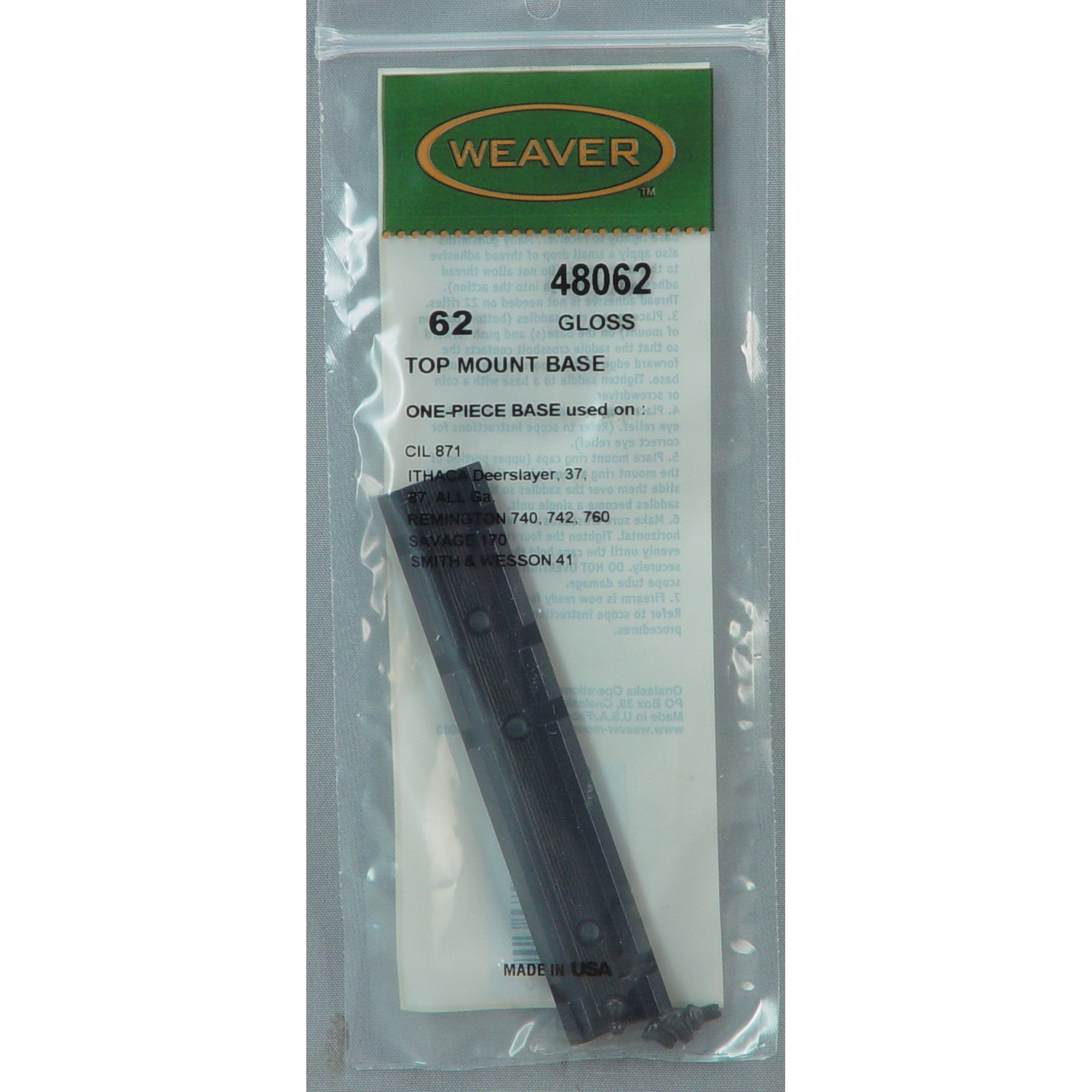 WEAVER 62 1PC REM 740/742/760/SV170 - Get Tight Gear