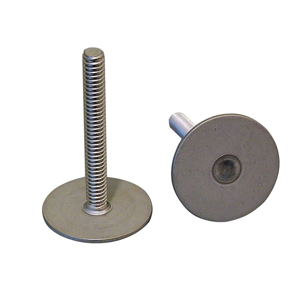 Weld Mount 2.5" Tall Stainless Stud w/1/4" x 20 Threads - Qty.10 - Get Tight Gear