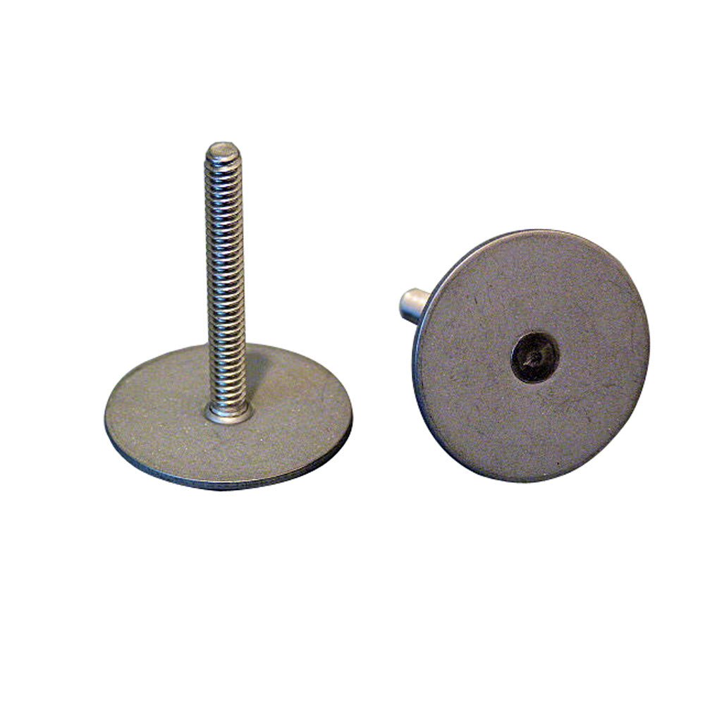 Weld Mount .75" Tall Stainless Stud w/10 x 24 Threads - Qty. 10 - Get Tight Gear