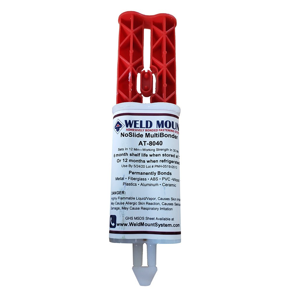 Weld Mount 8040 Acrylic Adhesive w/Plunger - Get Tight Gear