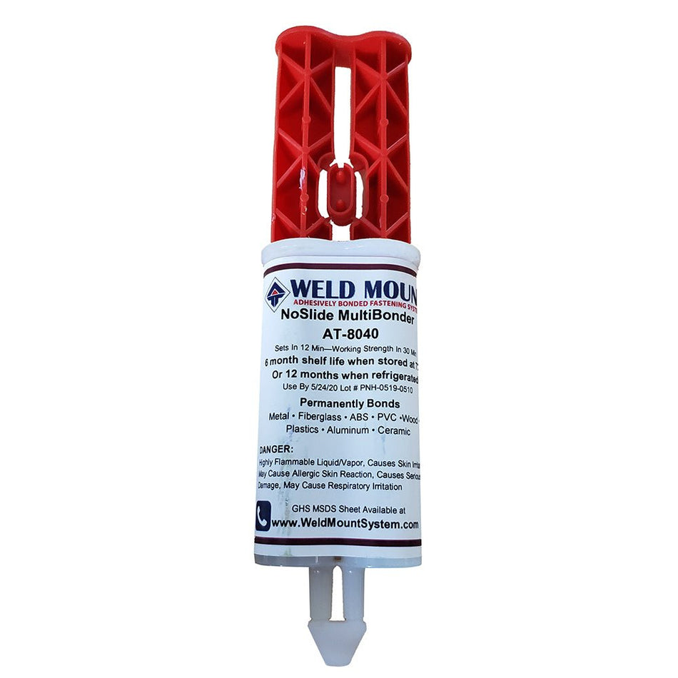 Weld Mount 8040 Acrylic Adhesive w/Plunger - Get Tight Gear