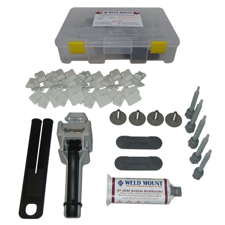 Weld Mount Adhesively Bonded Fastener Kit w/AT 8040 Adhesive - Get Tight Gear