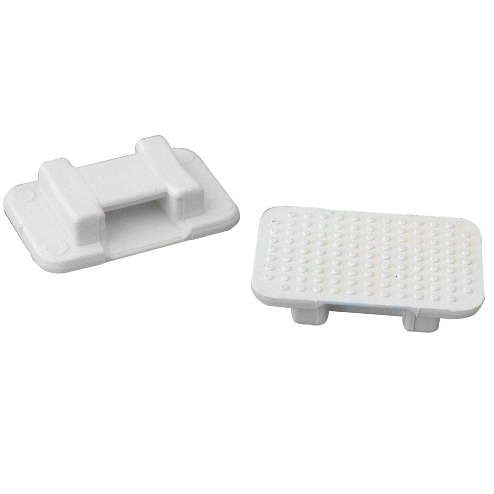 Weld Mount AT - 5 Large White Nylon Tie Mount - Qty. 500 - Get Tight Gear