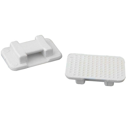 Weld Mount AT - 5 Large White Nylon Tie Mount - Qty. 500 - Get Tight Gear