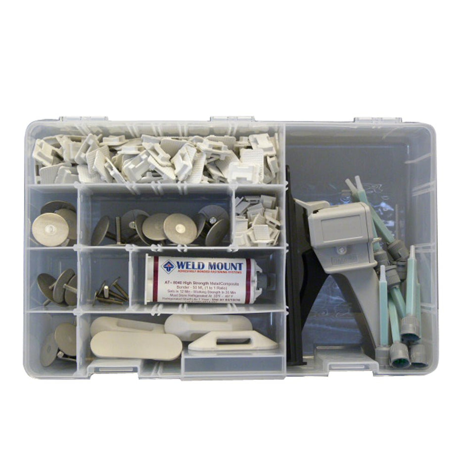 Weld Mount Executive Adhesive & Fastener Kit w/AT - 8040 Adhesive - Get Tight Gear