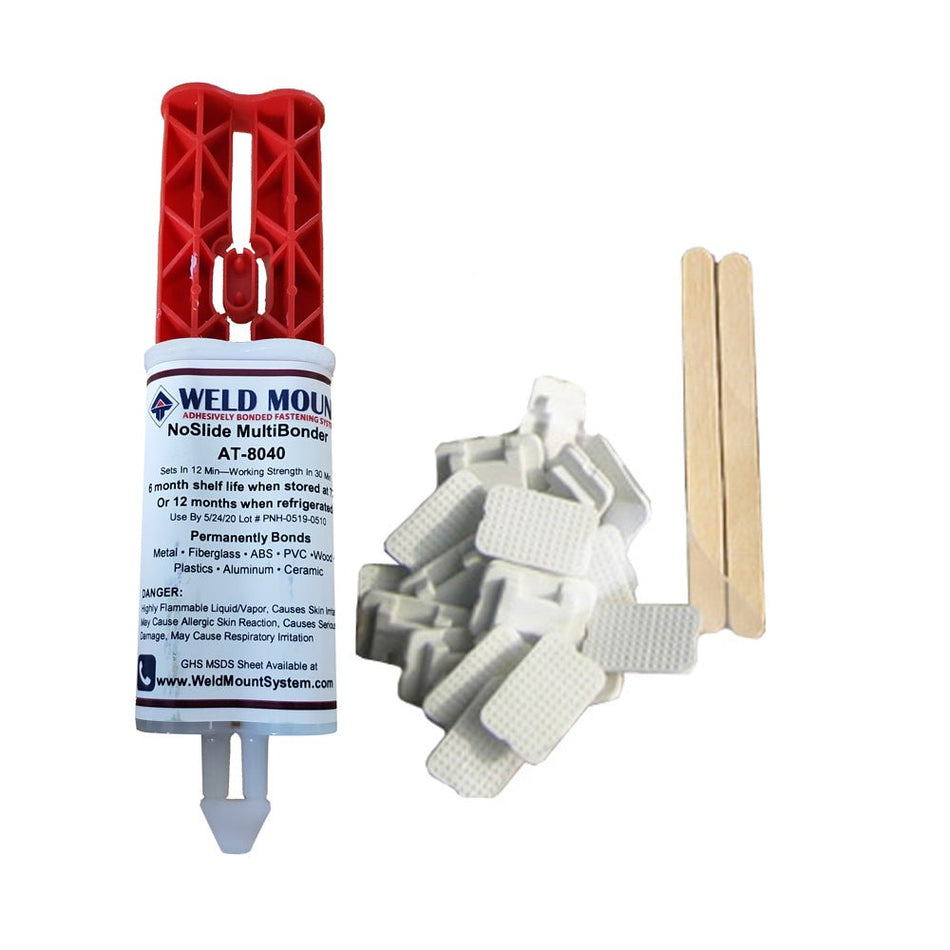 Weld Mount Retail Wire Tie Kit w/AT - 8040 Adhesive - Get Tight Gear