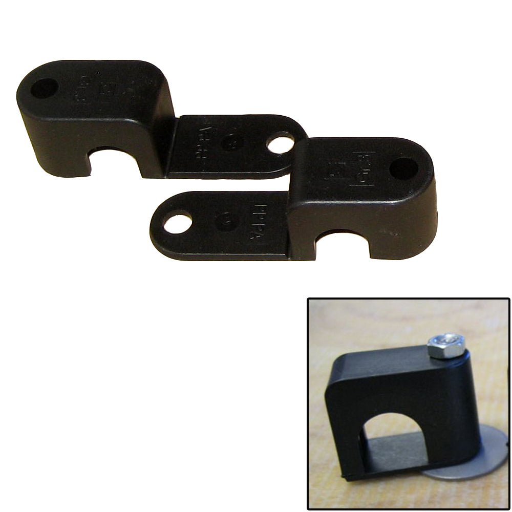 Weld Mount Single Poly Clamp f/1/4" x 20 Studs - 1/2" OD - Requires 1.5" Stud - Qty. 25 - Get Tight Gear