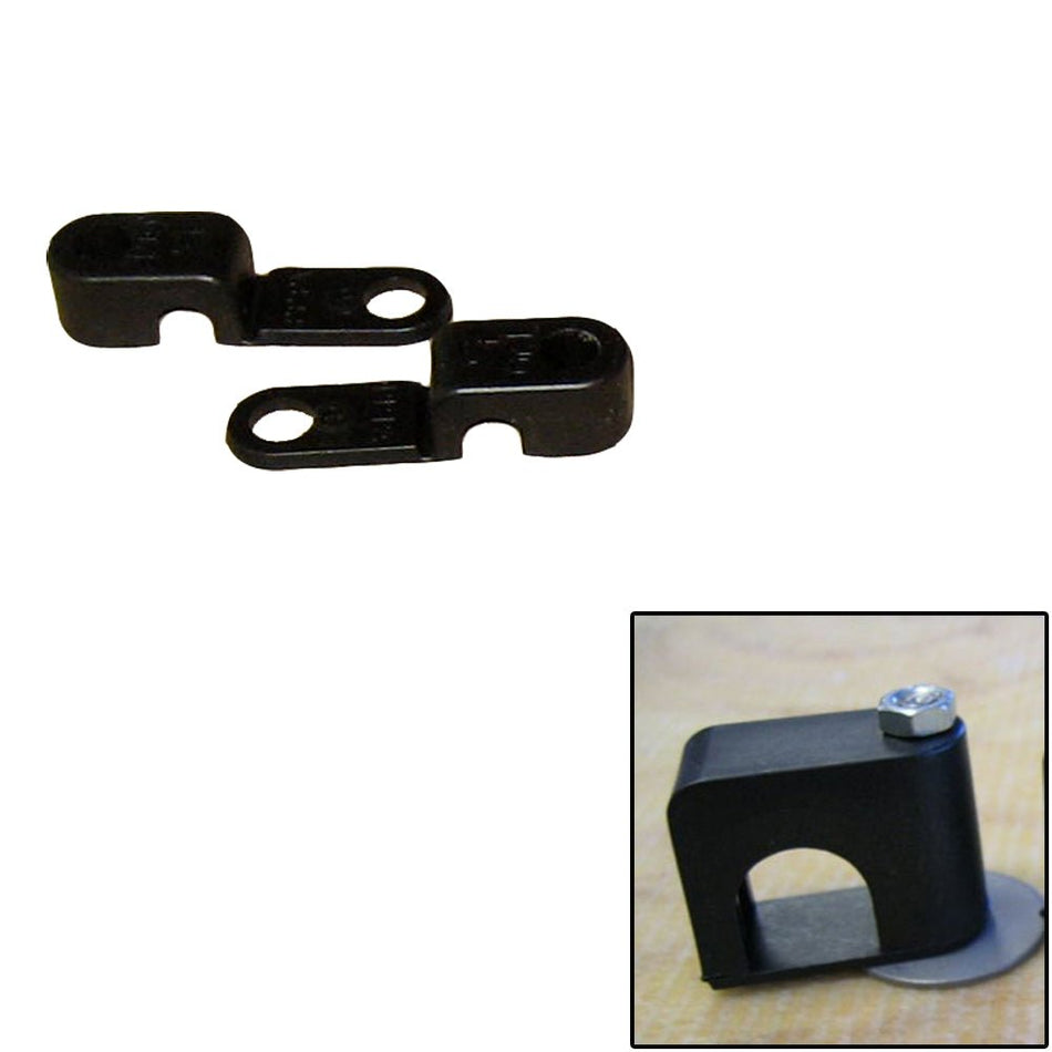 Weld Mount Single Poly Clamp f/1/4" x 20 Studs - 1/4" OD - Requires 0.75" Stud - Qty. 25 - Get Tight Gear