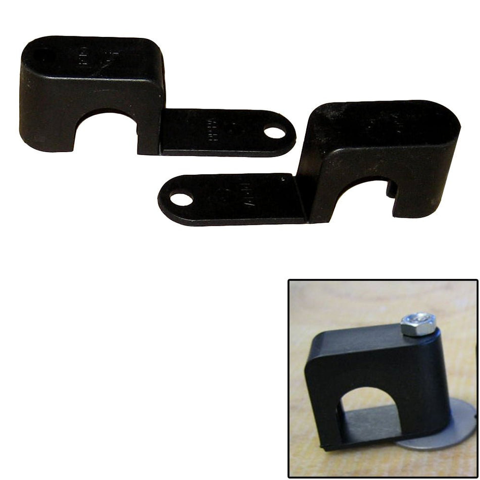 Weld Mount Single Poly Clamp f/1/4" x 20 Studs - 3/4" OD - Requires 1.75" Stud - Qty. 25 - Get Tight Gear