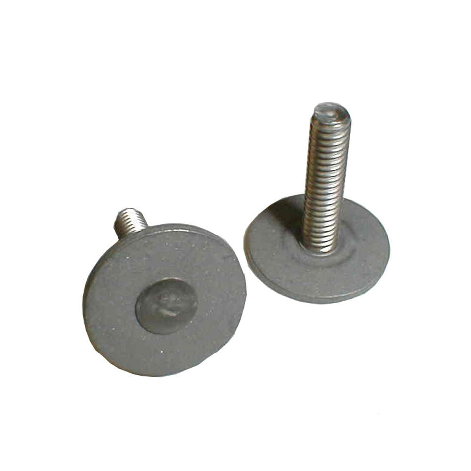 Weld Mount Stainless Steel Panel Stud .62" Base 8 x 32 Thread 1" Tall - 100 Pack - Get Tight Gear