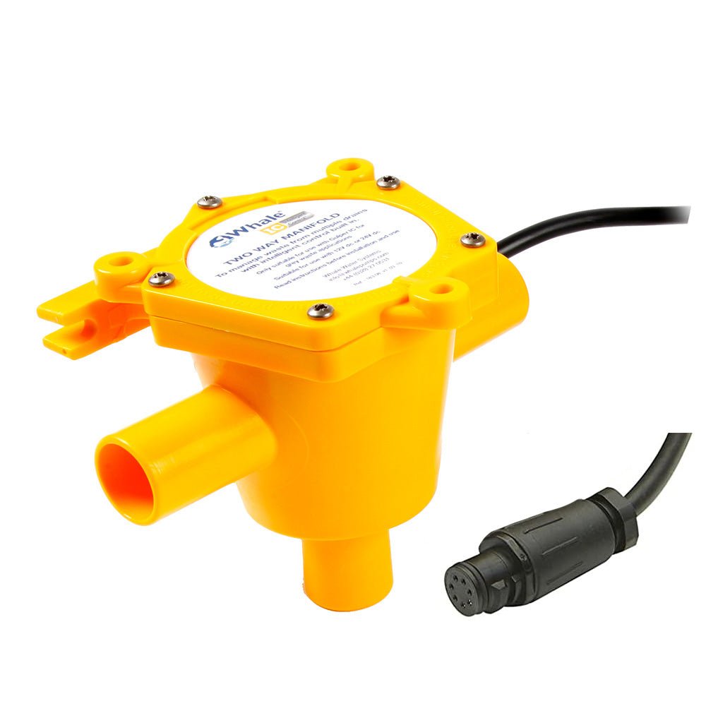 Whale 2 - Way Waste Manifold - 12' Cable - 3/4" Ports - Get Tight Gear