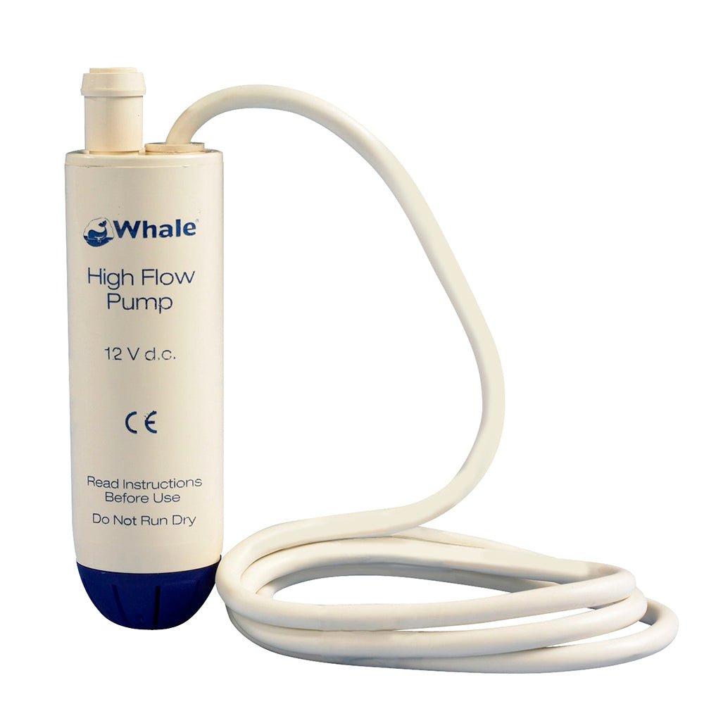 Whale High Flow Submersible Electric Galley Pump - 12V - Get Tight Gear