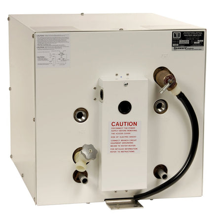 Whale Seaward 11 Gallon Hot Water Heater w/Front Heat Exchanger - White Epoxy - 120V - 1500W - Get Tight Gear