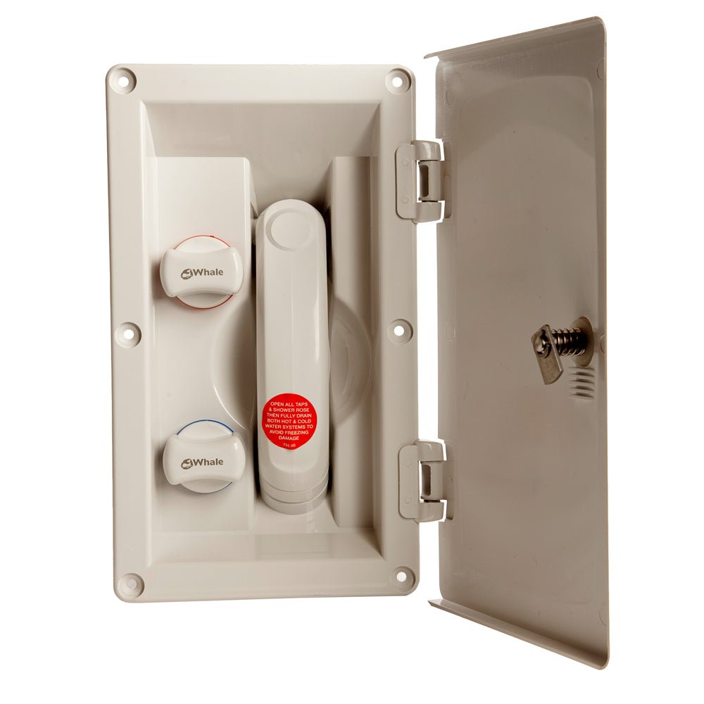 Whale Swim 'N' Rinse Transom Shower Hot & Cold Mixer w/Cover - Get Tight Gear