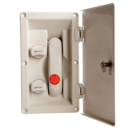 Whale Swim 'N' Rinse Transom Shower Hot & Cold Mixer w/Cover - Get Tight Gear