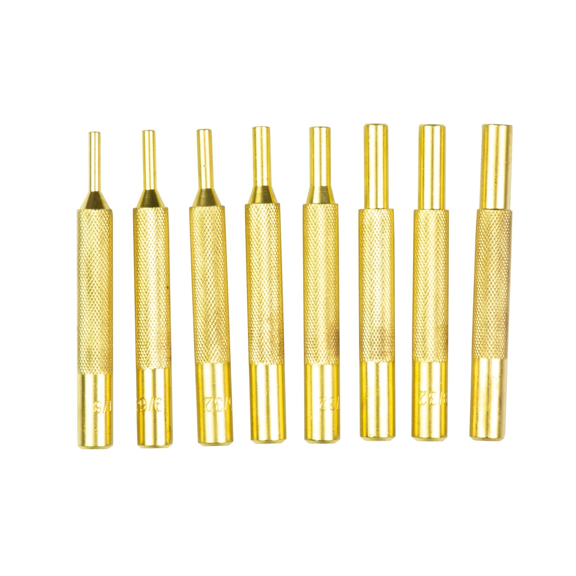 WHEELER BRASS PUNCH SET 8 PIECE - Get Tight Gear