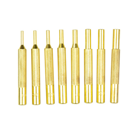 WHEELER BRASS PUNCH SET 8 PIECE - Get Tight Gear
