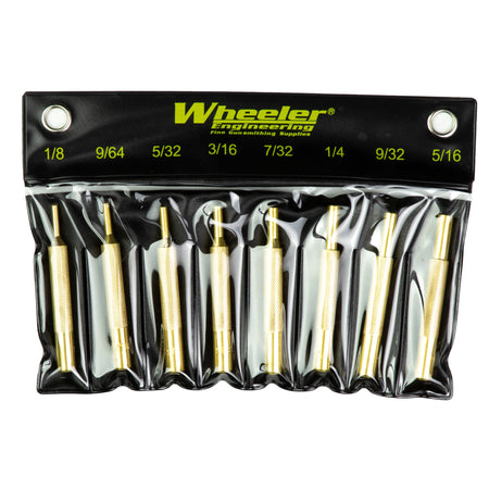 WHEELER BRASS PUNCH SET 8 PIECE - Get Tight Gear