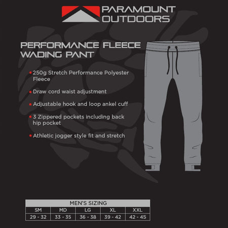 Whetstone Performance Fleece Wading Jogger - Get Tight Gear