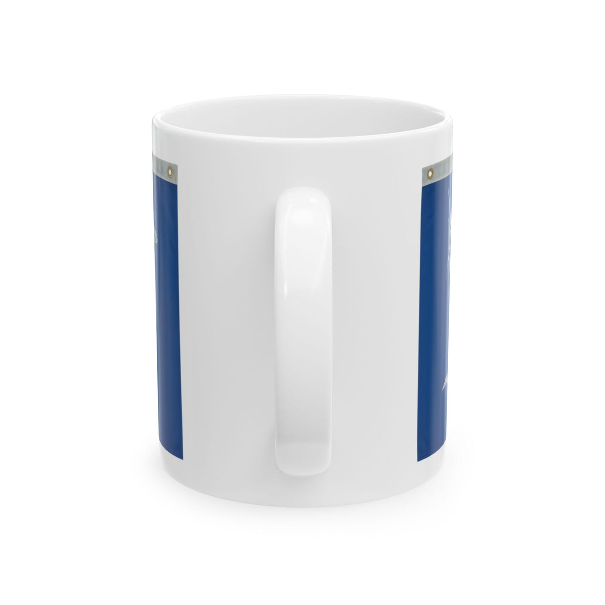 White Marlin Flag Ceramic Mug - Get Tight Gear
