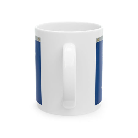 White Marlin Flag Ceramic Mug - Get Tight Gear