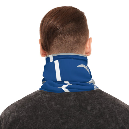 White Marlin Flag Stylish Midweight Neck Gaiter - Get Tight Gear