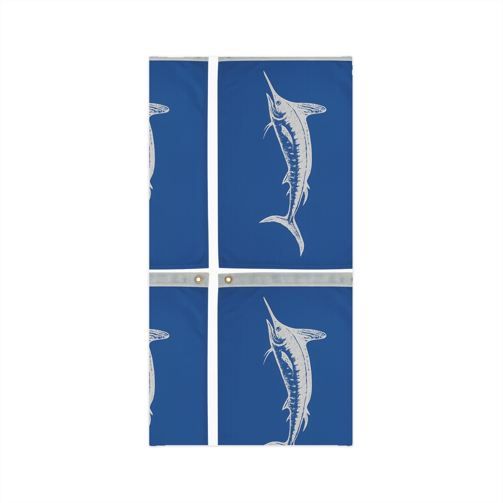 White Marlin Flag Stylish Midweight Neck Gaiter - Get Tight Gear