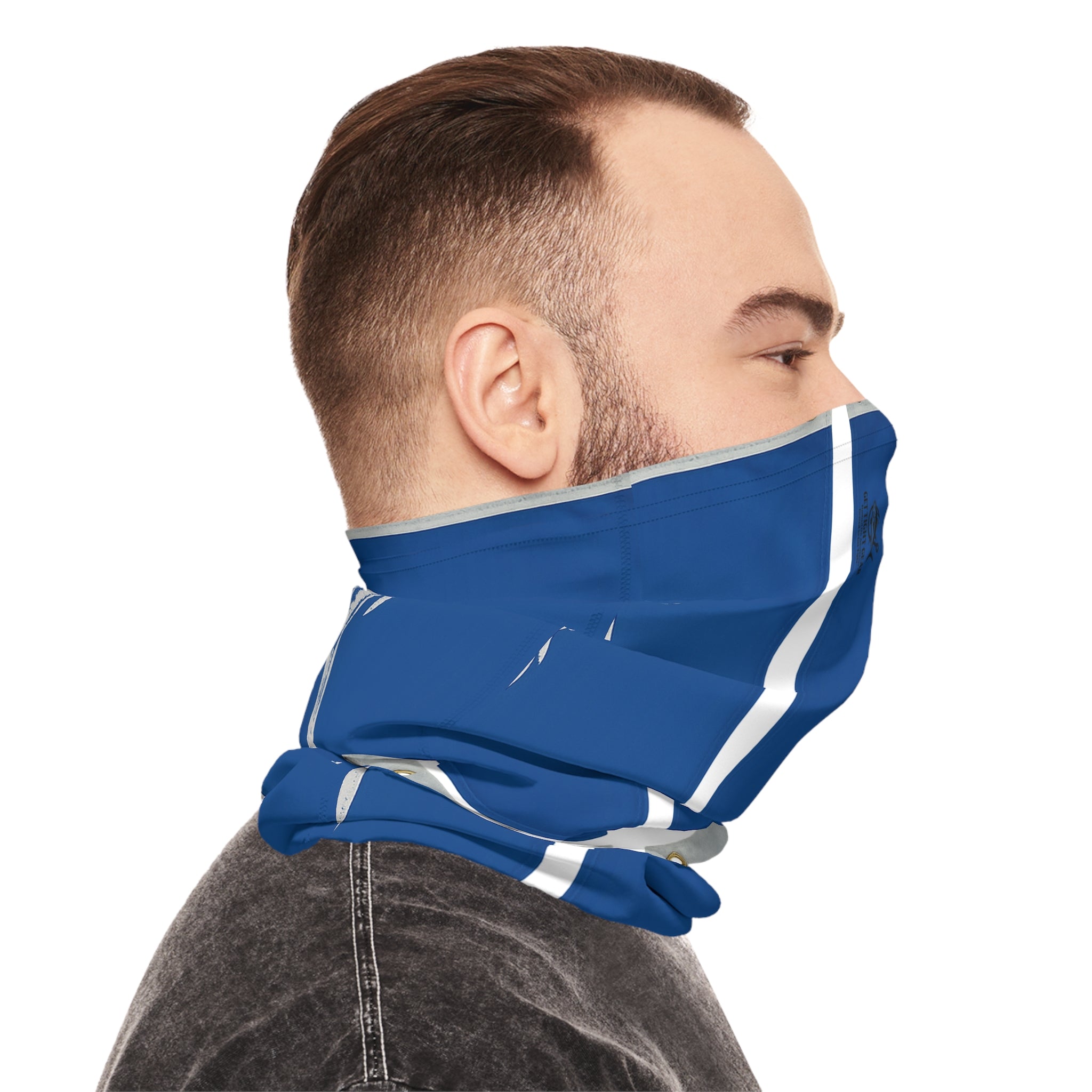 White Marlin Flag Stylish Midweight Neck Gaiter - Get Tight Gear
