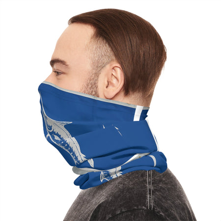 White Marlin Flag Stylish Midweight Neck Gaiter - Get Tight Gear