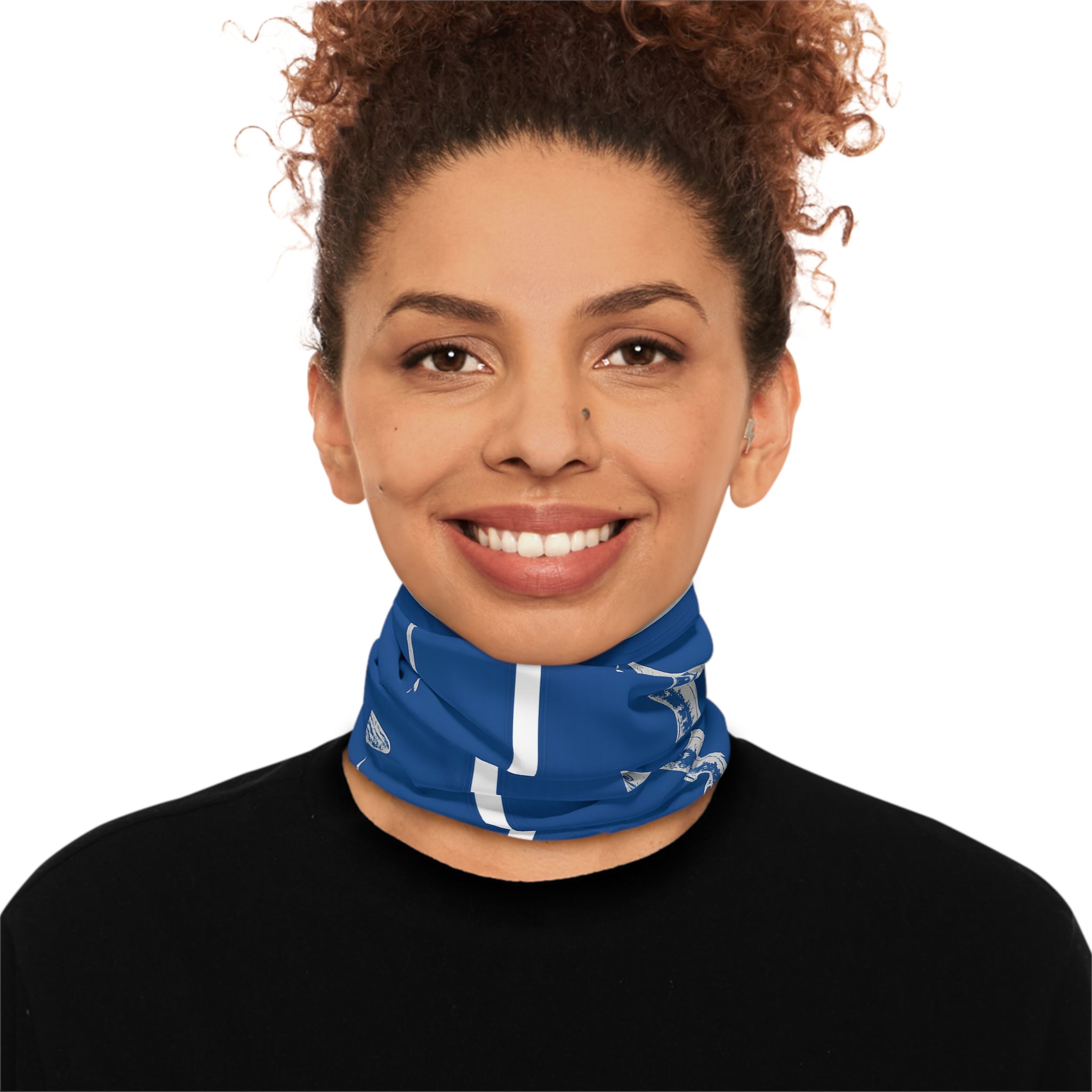 White Marlin Flag Stylish Midweight Neck Gaiter - Get Tight Gear