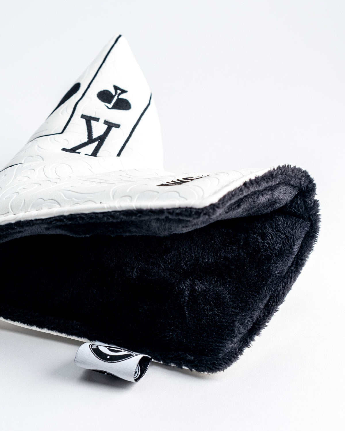 White Out Ace of Spades - Blade Putter Cover - Get Tight Gear