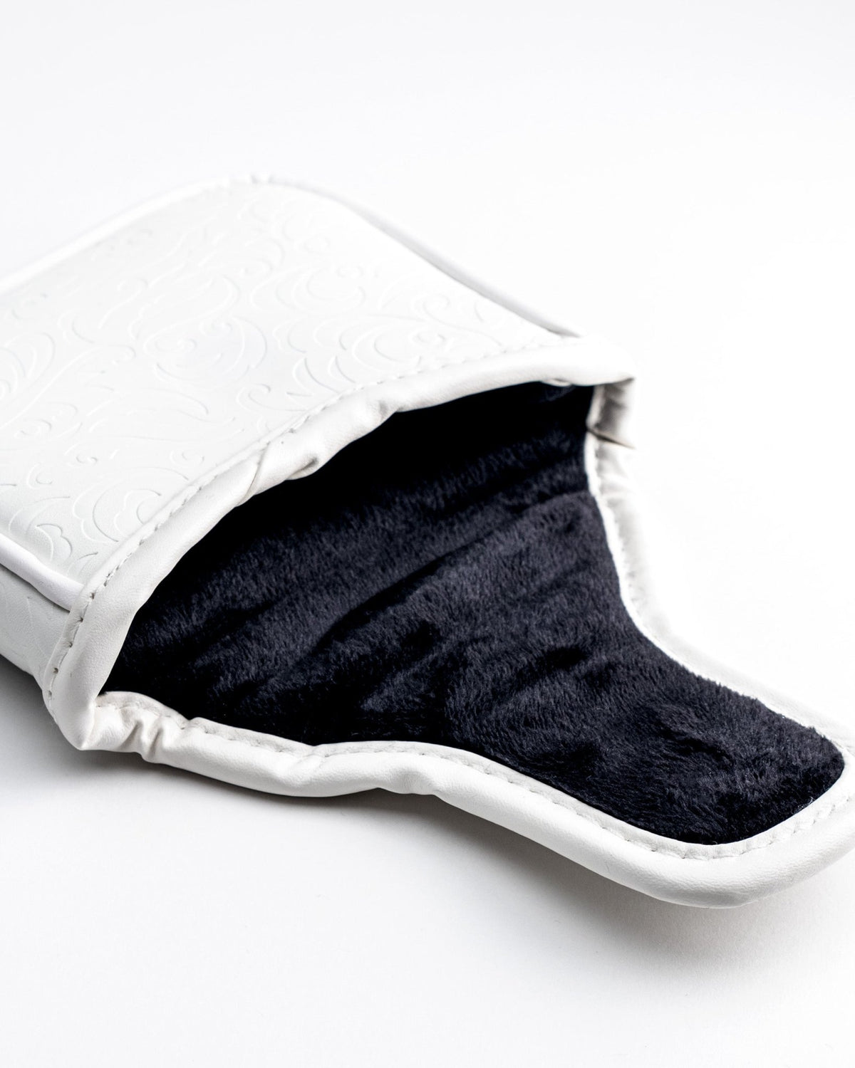 White Out Ace of Spades - Mallet Putter Cover - Get Tight Gear
