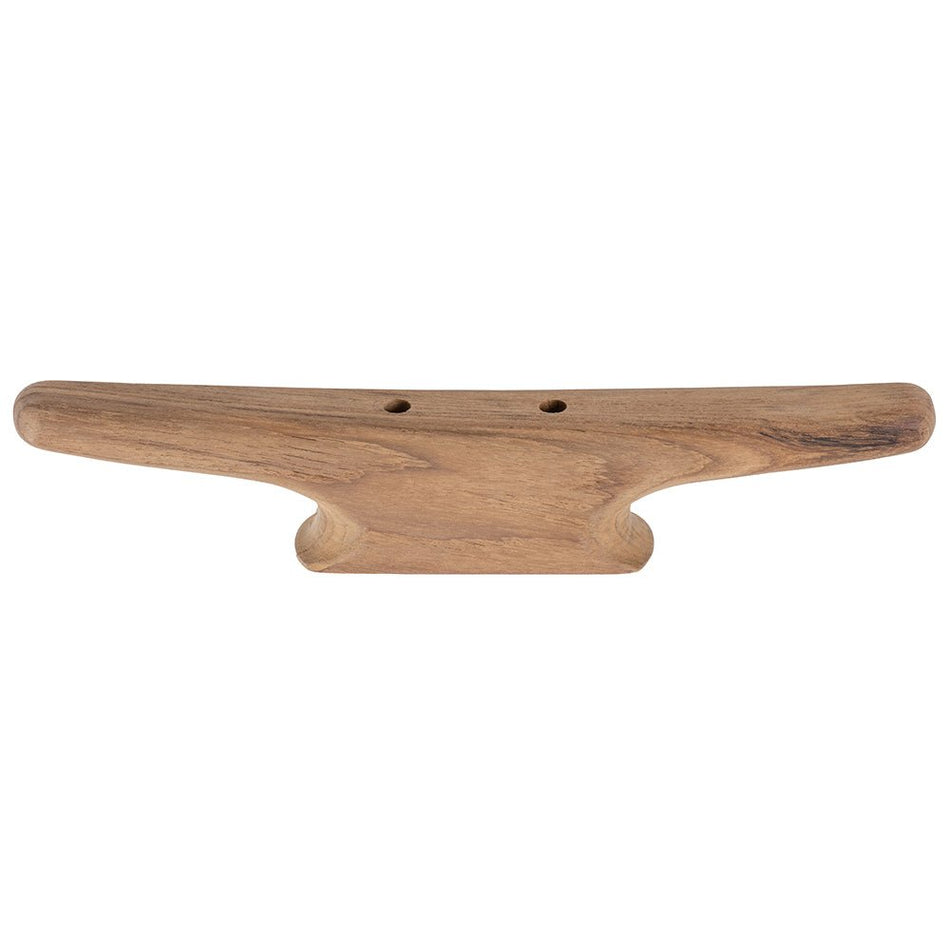 Whitecap 12" Cleat - Teak - Get Tight Gear