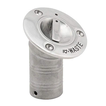 Whitecap 30 EPA Pull - Up Deck Fill Angled 1 - 1/2" (Waste) - Get Tight Gear