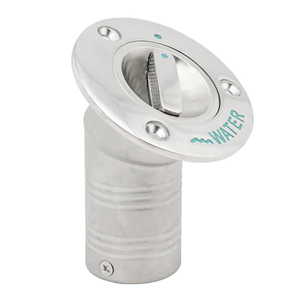 Whitecap 30 EPA Pull - Up Deck Fill Angled 1 - 1/2" (Water) - Get Tight Gear