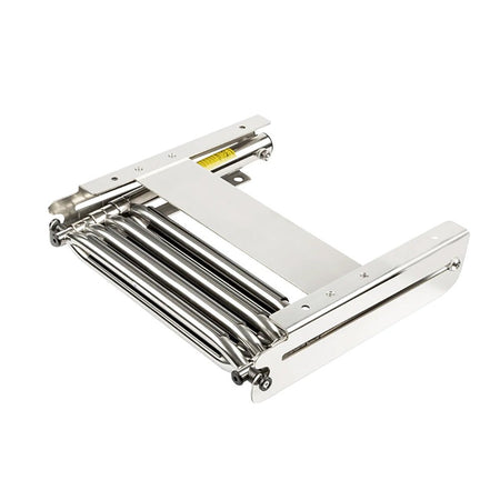Whitecap 304 Stainless Steel 4 - Step Sliding Under Platform Ladder - Get Tight Gear