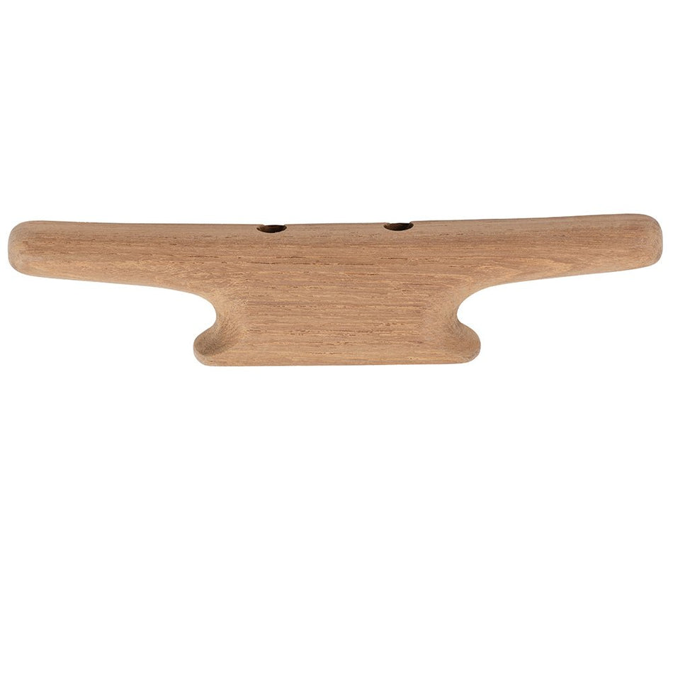 Whitecap 6" Cleat - Teak - Get Tight Gear